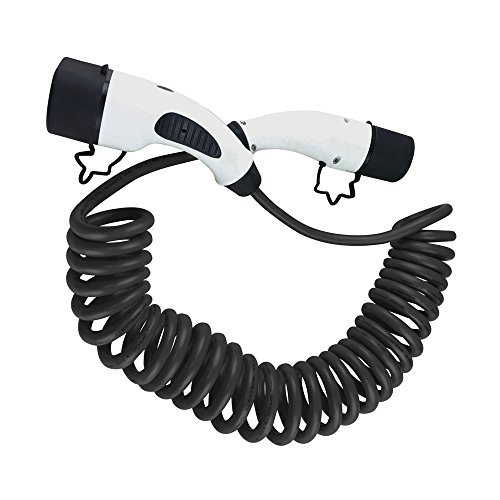 Spiralladekabel Typ-2 32A/7,2kW 1-Phase 7,5m -